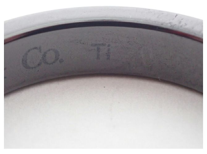Tiffany & Co. Ti Black Titanium 1837 schmaler Ring - Ansicht 8