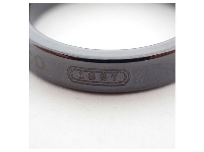 Tiffany & Co. Ti Black Titanium 1837 schmaler Ring - Ansicht 9