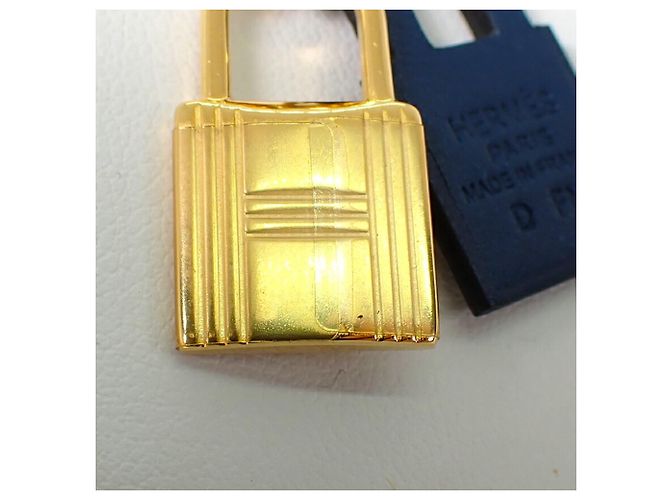 Hermès Collana Hermes O'Kelly D-stamp Gold x Navy - vista 4