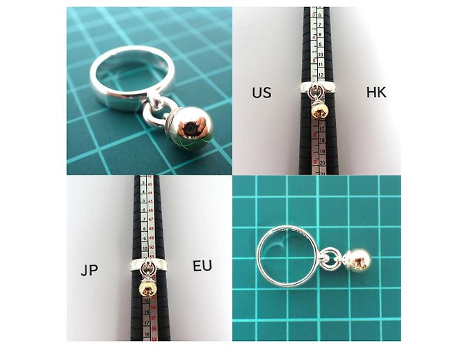 Anello a fascia in argento sterling e oro giallo Tiffany & Co. - vista 10