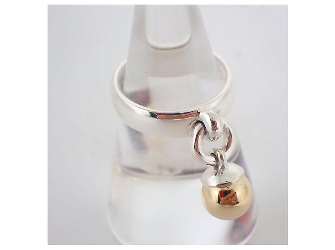 Anello a fascia in argento sterling e oro giallo Tiffany & Co. - vista 3