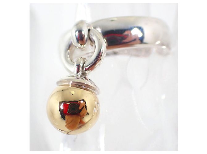 Anello a fascia in argento sterling e oro giallo Tiffany & Co. - vista 5