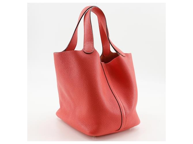 Hermès Borsa Hermes Picotin Lock 22 MM Rosa - vista 3