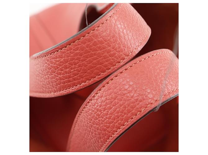 Hermès Borsa Hermes Picotin Lock 22 MM Rosa - vista 8