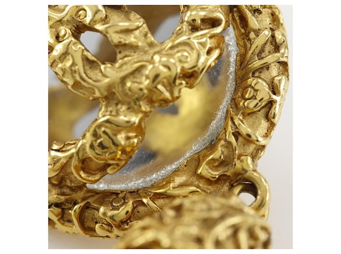 Orecchini a clip Chanel Coco Mark D'oro - vista 7