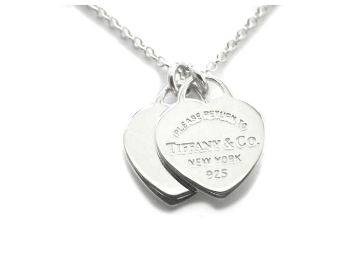 Collana con pendente Tiffany & Co. 925 Double Heart - vista 2