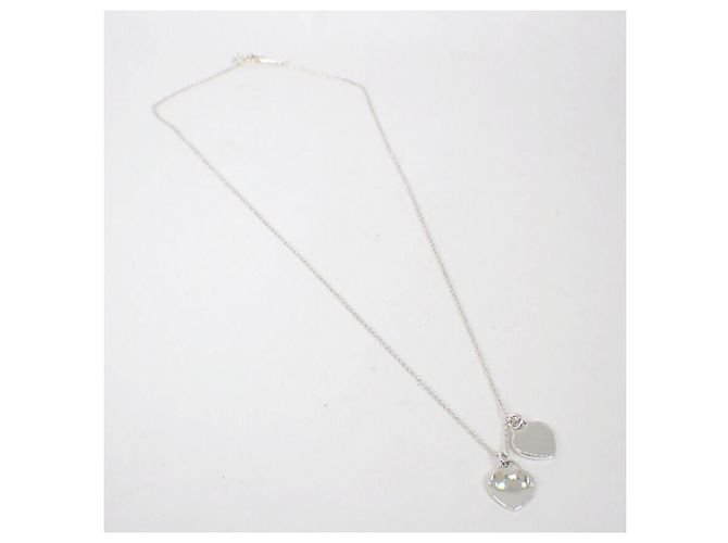 Collana con pendente Tiffany & Co. 925 Double Heart - vista 4
