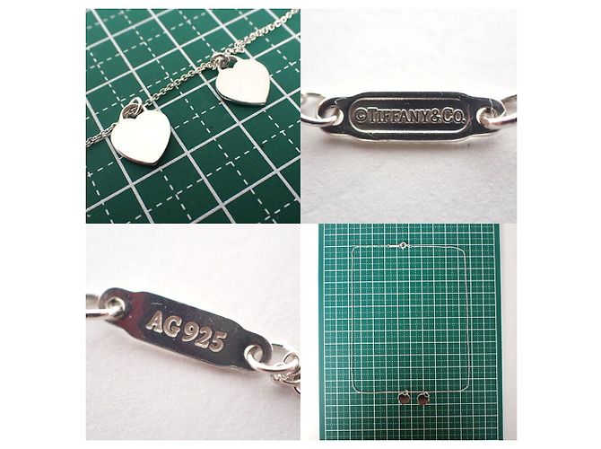 Collana con pendente Tiffany & Co. 925 Double Heart - vista 9