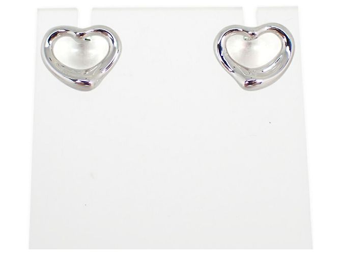 Orecchini a lobo a forma di cuore in argento 925 Tiffany & Co. - vista 2