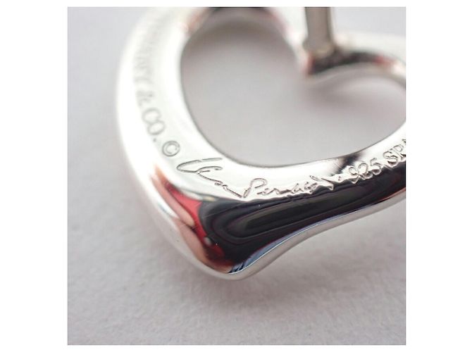 Orecchini a lobo a forma di cuore in argento 925 Tiffany & Co. - vista 7