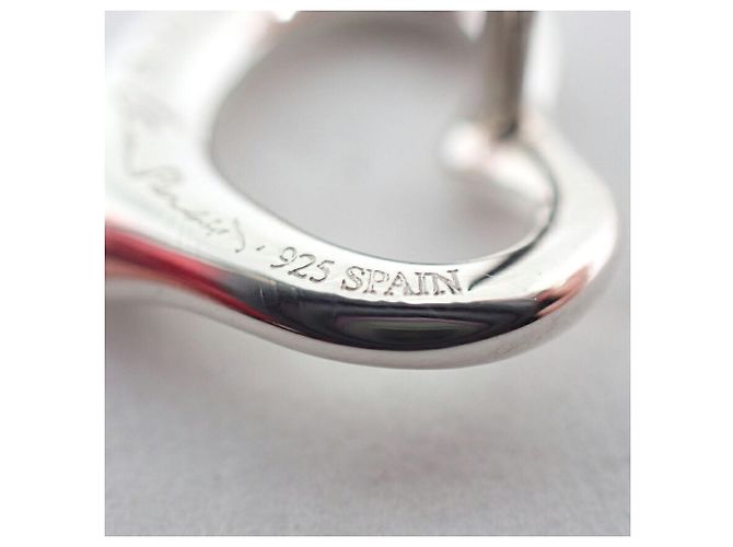 Orecchini a lobo a forma di cuore in argento 925 Tiffany & Co. - vista 8