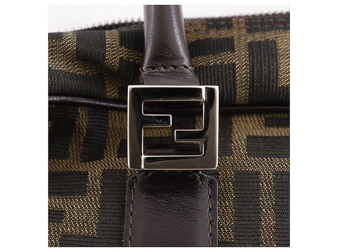 Borsa Business Fendi Zucca Marrone - vista 16