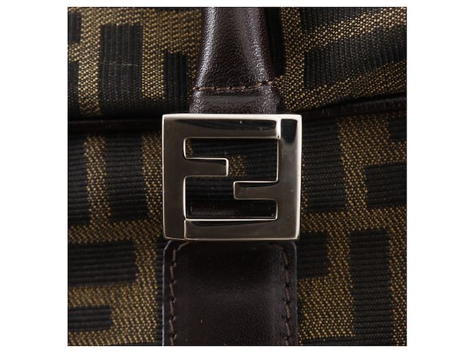 Borsa Business Fendi Zucca Marrone - vista 19