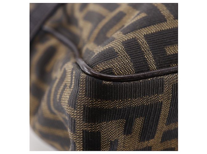 Borsa Business Fendi Zucca Marrone - vista 6
