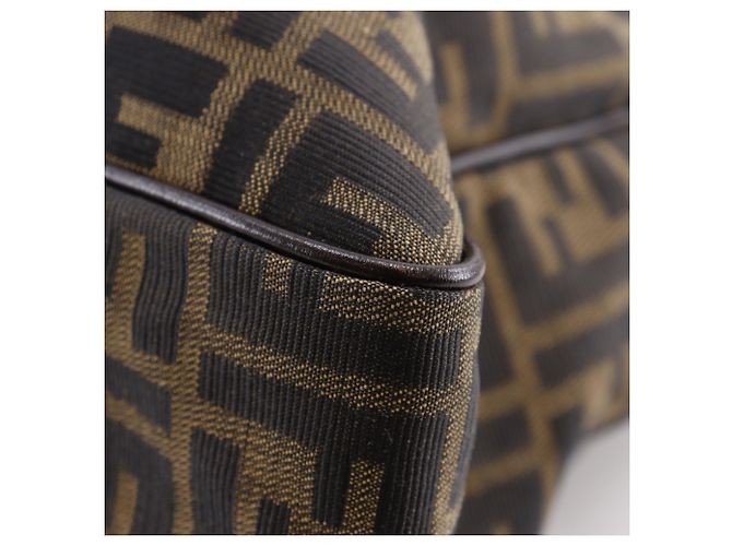 Borsa Business Fendi Zucca Marrone - vista 7