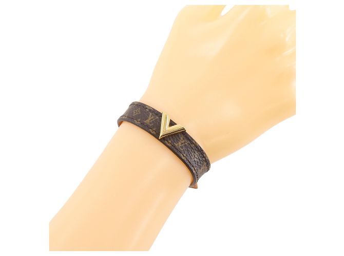 Pulsera Monogram Mini Louis Vuitton Castaño - vista 2