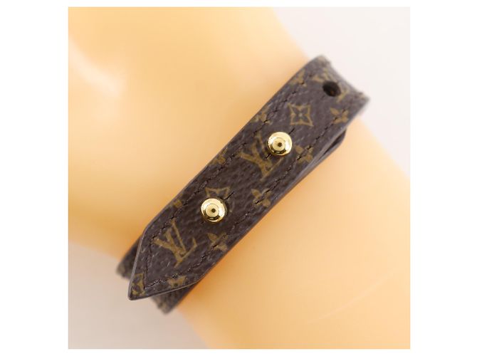 Pulsera Monogram Mini Louis Vuitton Castaño - vista 3