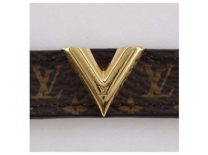 Pulsera Monogram Mini Louis Vuitton Castaño - vista 6