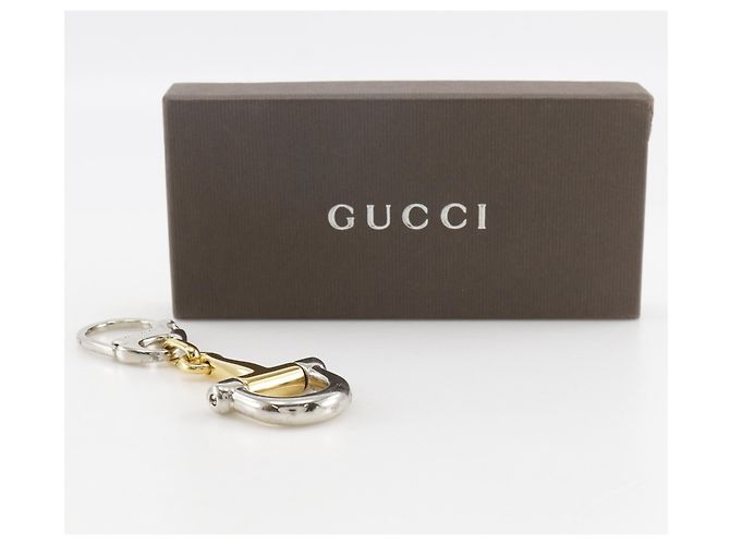 Portachiavi Horsebit Gucci Argento D'oro - vista 10