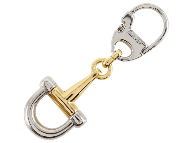 Portachiavi Horsebit Gucci Argento D'oro - vista 2