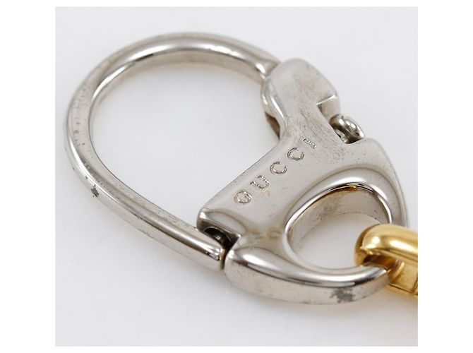 Portachiavi Horsebit Gucci Argento D'oro - vista 3
