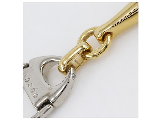Portachiavi Horsebit Gucci Argento D'oro - vista 4