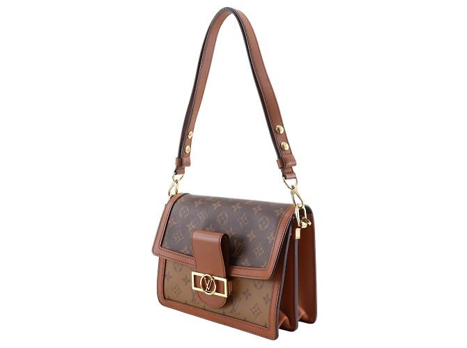 Borsa a tracolla Louis Vuitton Dauphine MM Marrone - vista 2