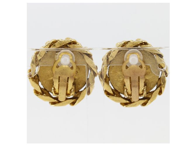 Chanel Coco Mark Clip-Ohrringe Golden - Ansicht 3