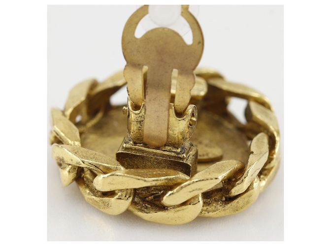 Chanel Coco Mark Clip-Ohrringe Golden - Ansicht 6