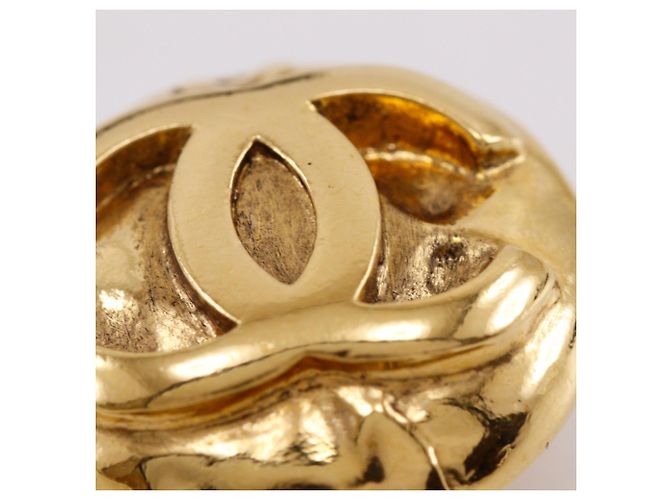 Chanel Coco Mark Clip-Ohrringe Golden - Ansicht 10