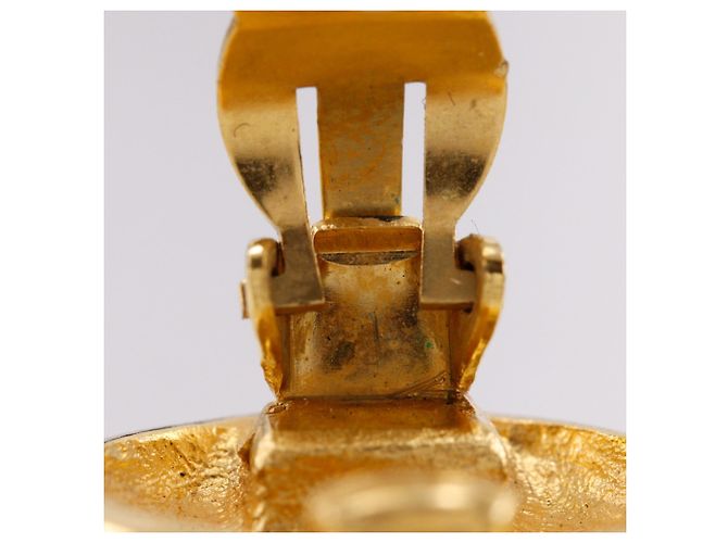 Chanel Coco Mark Clip-Ohrringe Golden - Ansicht 13