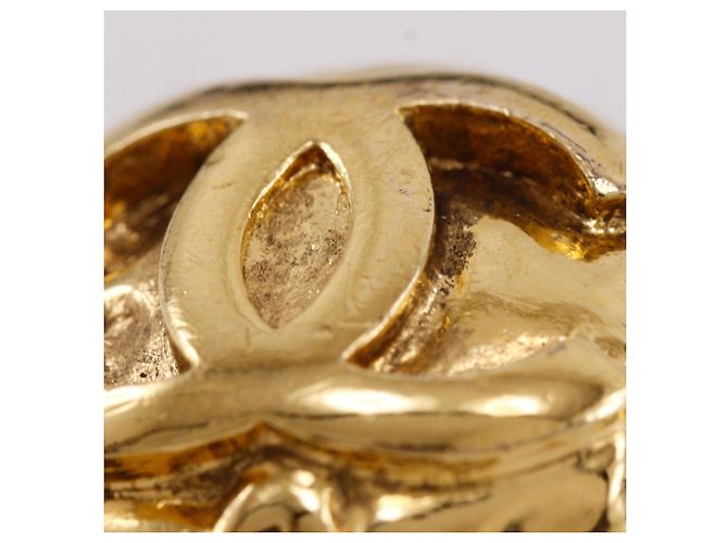 Chanel Coco Mark Clip-Ohrringe Golden - Ansicht 7