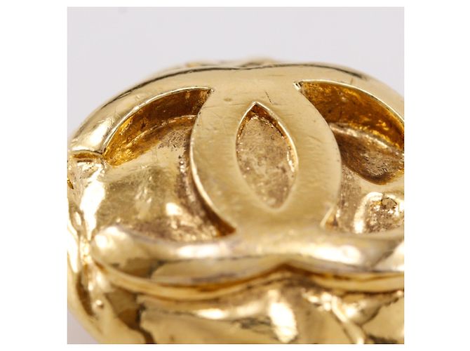Chanel Coco Mark Clip-Ohrringe Golden - Ansicht 8