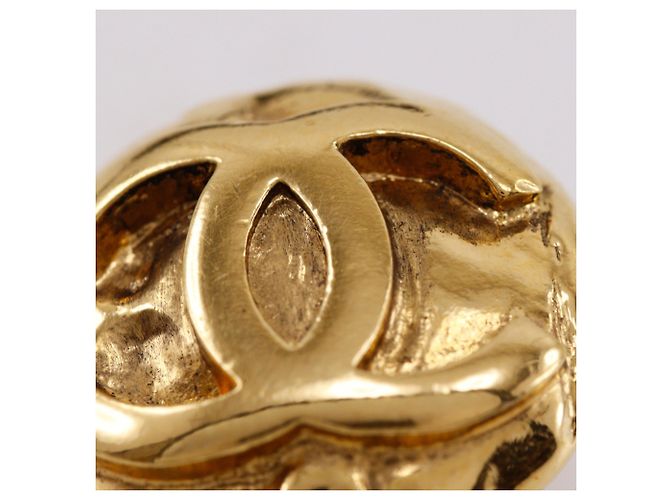Chanel Coco Mark Clip-Ohrringe Golden - Ansicht 9
