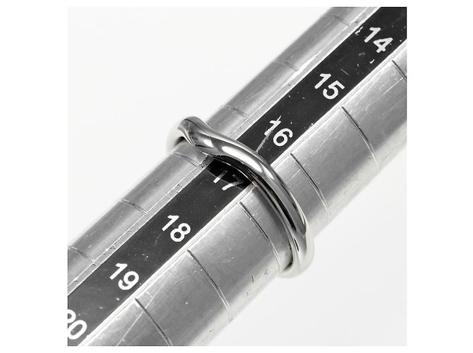 Tiffany & Co. Platin-Ring mit geschwungener Form - Ansicht 11