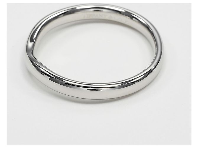 Tiffany & Co. Platin-Ring mit geschwungener Form - Ansicht 8