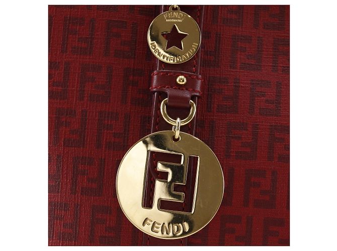 Fendi Zucchino Tote Bag Rot - Ansicht 10