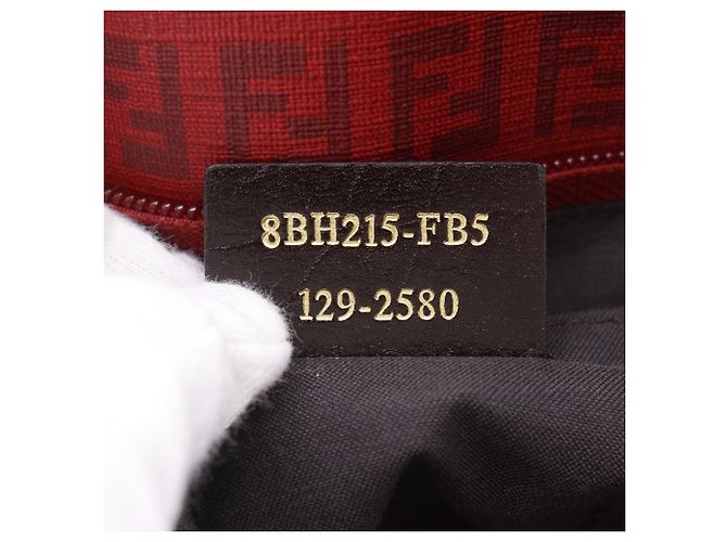 Fendi Zucchino Tote Bag Rot - Ansicht 14