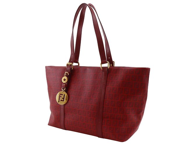 Fendi Zucchino Tote Bag Rot - Ansicht 2