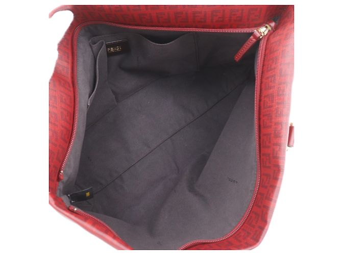 Fendi Zucchino Tote Bag Rot - Ansicht 6