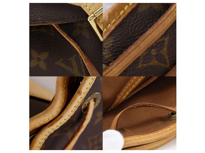 Mochila Louis Vuitton Montsouris MM Marrom - vista 10