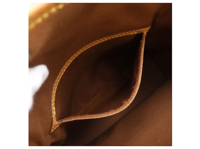 Mochila Louis Vuitton Montsouris MM Marrom - vista 7