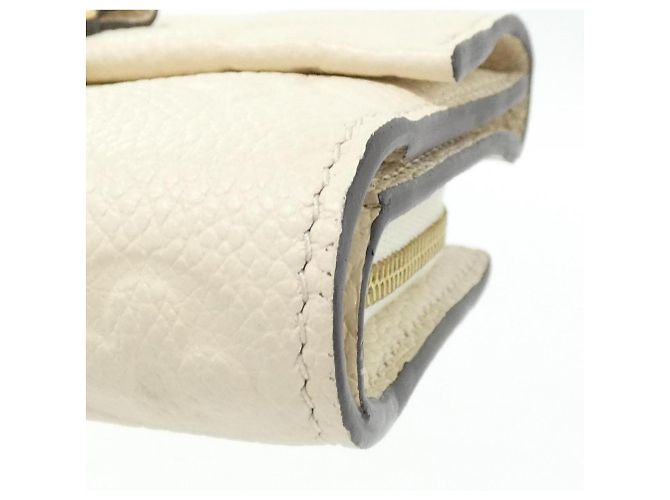 Cartera Louis Vuitton Monogram Empreinte Beige - vista 3