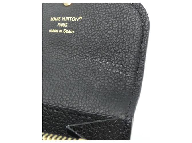 Monedero Monogram Empreinte Louis Vuitton Negro - vista 4