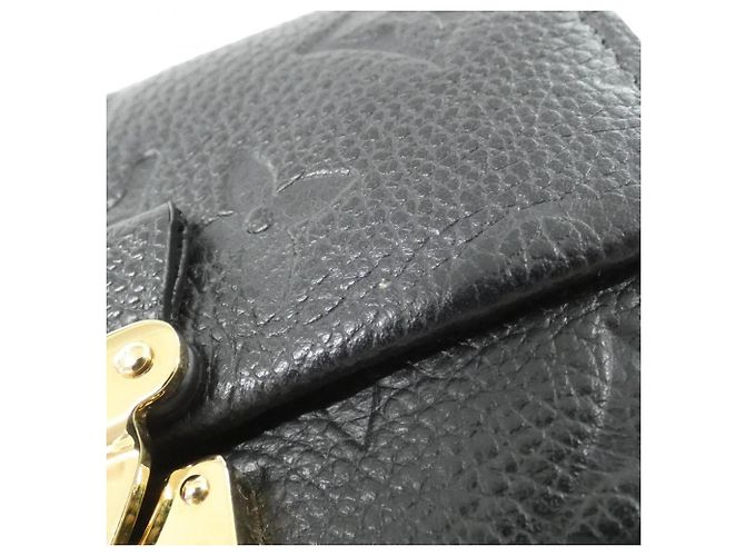 Louis Vuitton Monogram Empreinte Compact Wallet Schwarz - Ansicht 3
