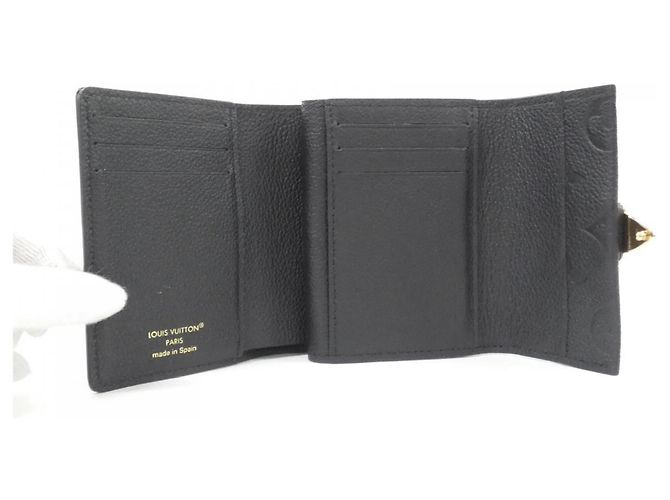 Louis Vuitton Monogram Empreinte Compact Wallet Schwarz - Ansicht 5