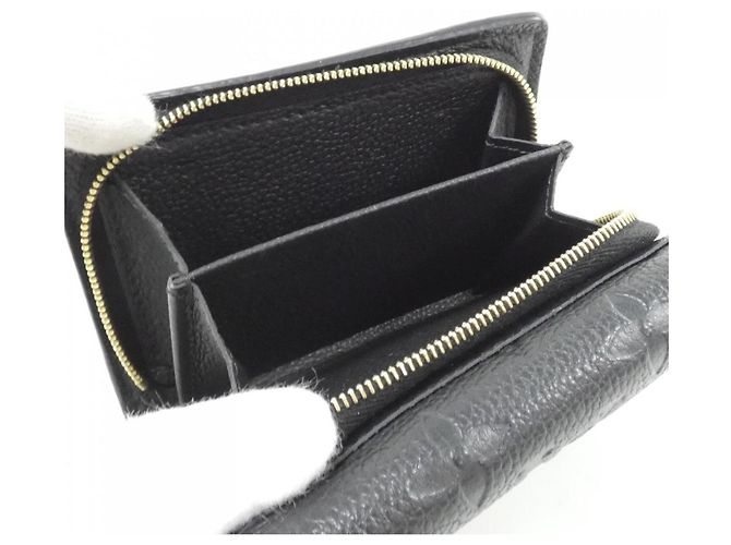 Louis Vuitton Monogram Empreinte Compact Wallet Schwarz - Ansicht 8