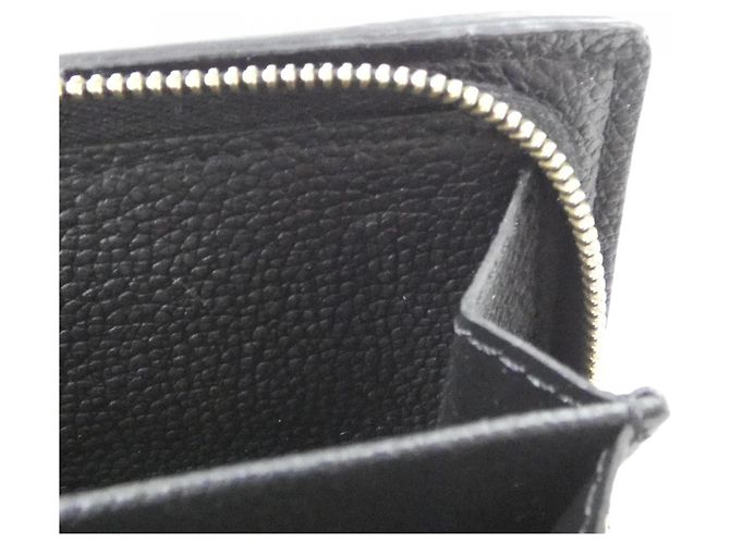 Louis Vuitton Monogram Empreinte Compact Wallet Schwarz - Ansicht 9