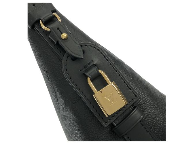 Borsa Louis Vuitton Monogram Empreinte All In BB M13480 Nero - vista 4