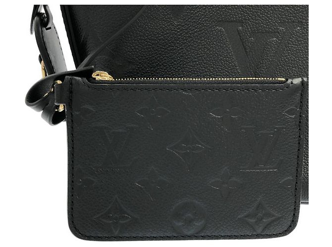 Borsa Louis Vuitton Monogram Empreinte All In BB M13480 Nero - vista 8